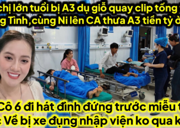4,5 chị bị A3 quay clip tống tình tiền cùng Ni lên CA,cô 6 thề độc ở miếu về bị xe đụng nhập viện