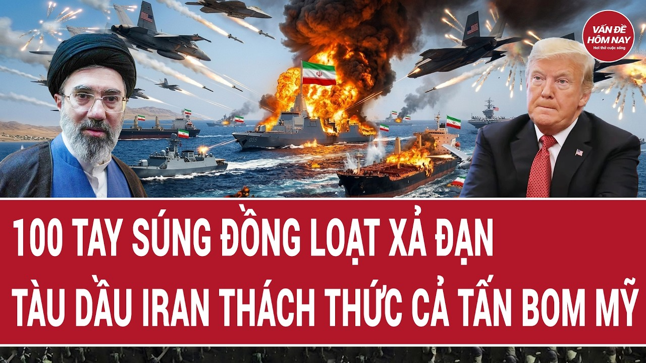 Thời sự quốc tế 11/5: 100 tay súng đồng loạt xả đạn; Tàu dầu Iran “thách thức” cả tấn bom Mỹ