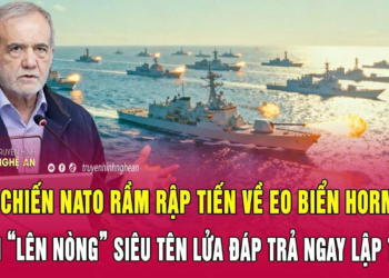 Tàu chiến NATO rầm rập tiến về eo biển Hormuz, Iran “lên nòng” siêu tên lửa đáp trả ngay lập tức