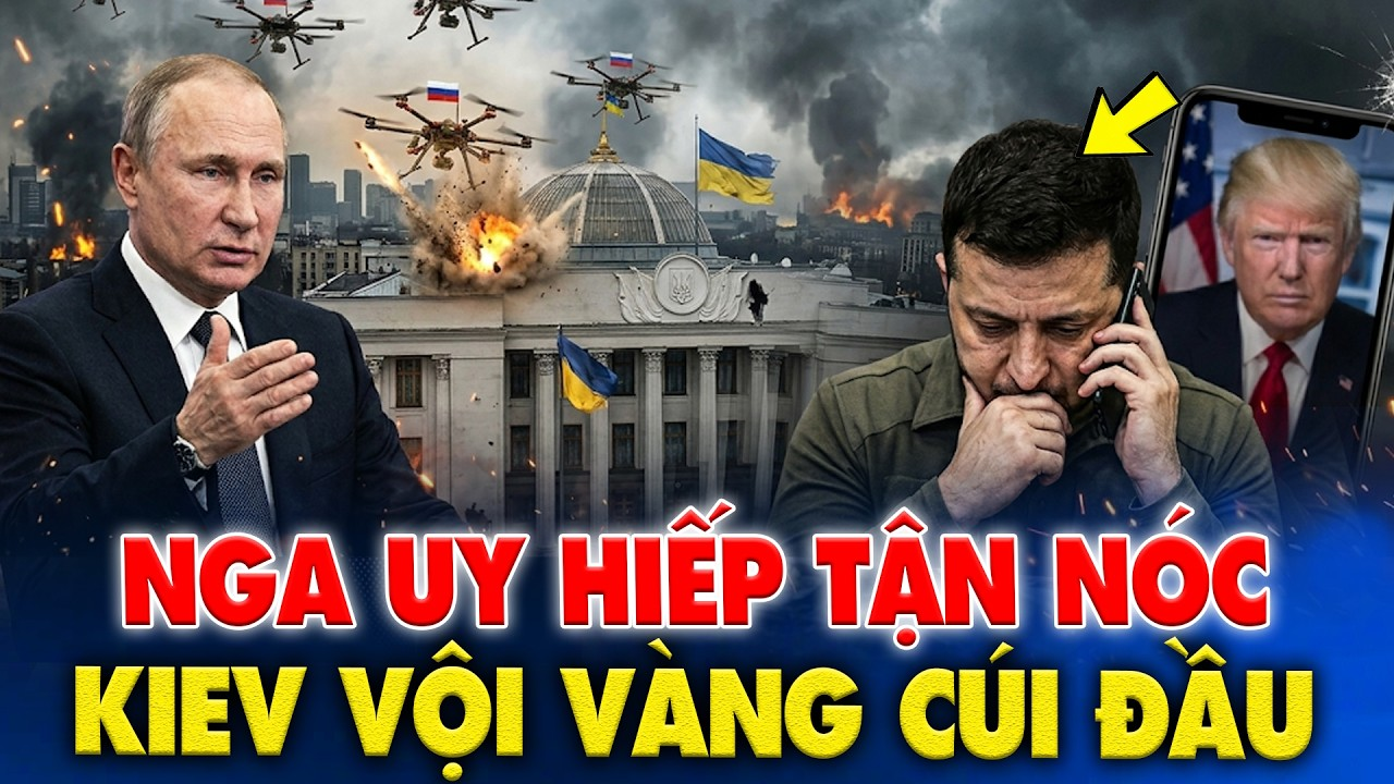 Nga uy hiếp tận nóc Quốc hội, Zelensky vội vã “cúi đầu” sau cuộc gọi định mệnh từ Trump!