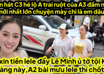 Đoàn hát C3 hé lộ A trai ruột A3 đấm chị 3 bung bét lớn chuyện mày chỉ là e dâu,A2 đẩy vịt thí chốt
