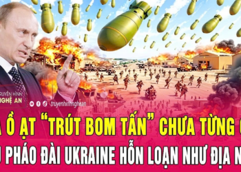 Nga ồ ạt “trút bom tấn” chưa từng có, siêu pháo đài Ukraine hỗn loạn như địa ngục