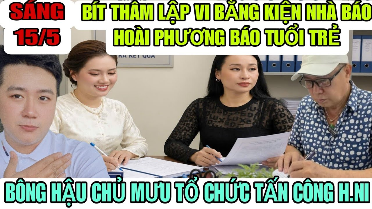 Bít Thăm Khóc Lóc Tuyên Bố Lập Vi Bằng Báo Tuổi Trẻ Vì Đăng Thông Tin Sai Sự Thật Về Mình