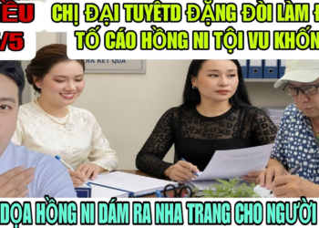Chị Đại Tuyết Đặng Tuyên Bố Làm Đơn Kiện Hồng Ni Vu Khống Nhục Mạ Mình Trên MXH