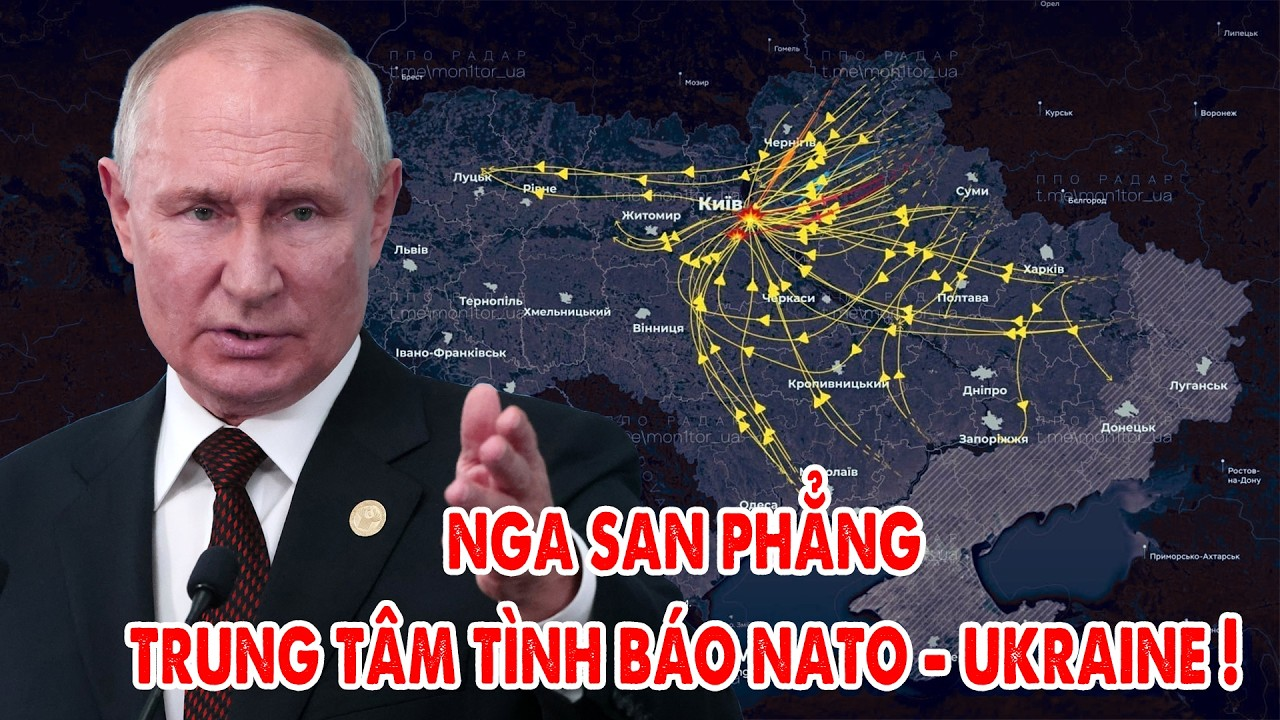 Nga tấn công đầu não Ukraine, trụ sở cơ quan an ninh Ukraine SBU bị thổi bay !
