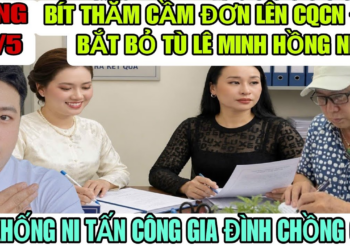 Bít Tham Cầm Đơn Lên CQCN Kiện Hồng Ni Lê Minh Tội Vu Khống Và Làm Nhục Cả Gia Đình Mình