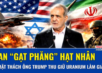 Iran “gạt phăng” hạt nhân khỏi đàm phán, “vỗ mặt” thách thức ông Trump thu giữ uranium làm giàu