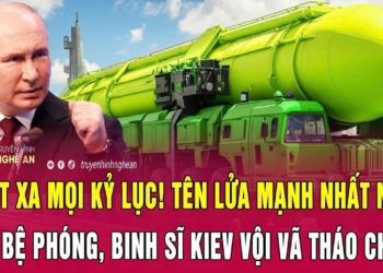 Điểm nóng:Vượt xa mọi kỷ lục! Tên lửa mạnh nhất Nga rời bệ phóng, binh sĩ Kiev vội vã tháo chạy