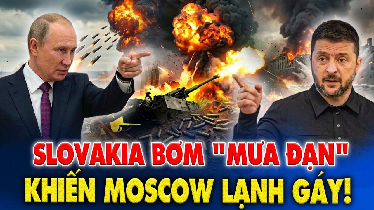 Hàng Triệu Đạn Pháo Vào Trận! Ukraine Trút Bão Lửa Xé Toạc Biên Giới Khiến Moscow Lạnh Gáy!