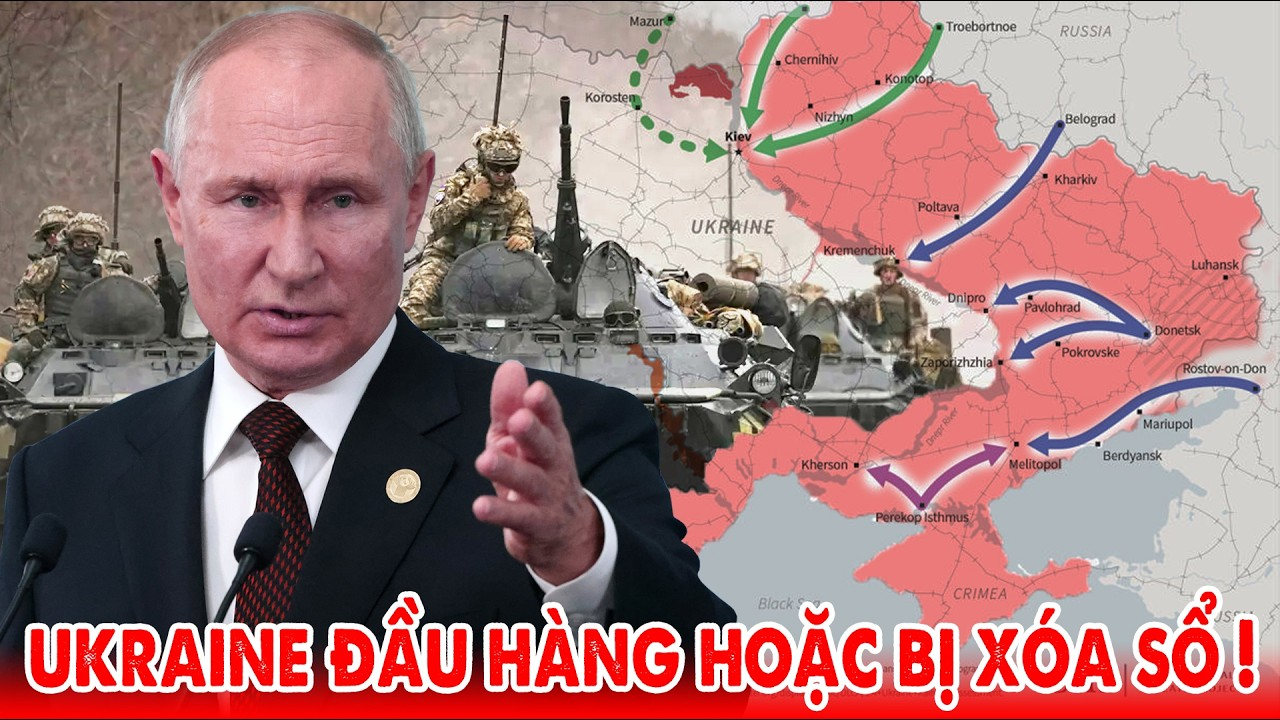Mỹ sa lầy ở Iran, châu Âu tan rã, Ukraine đầu hàng hoặc bị xóa sổ !