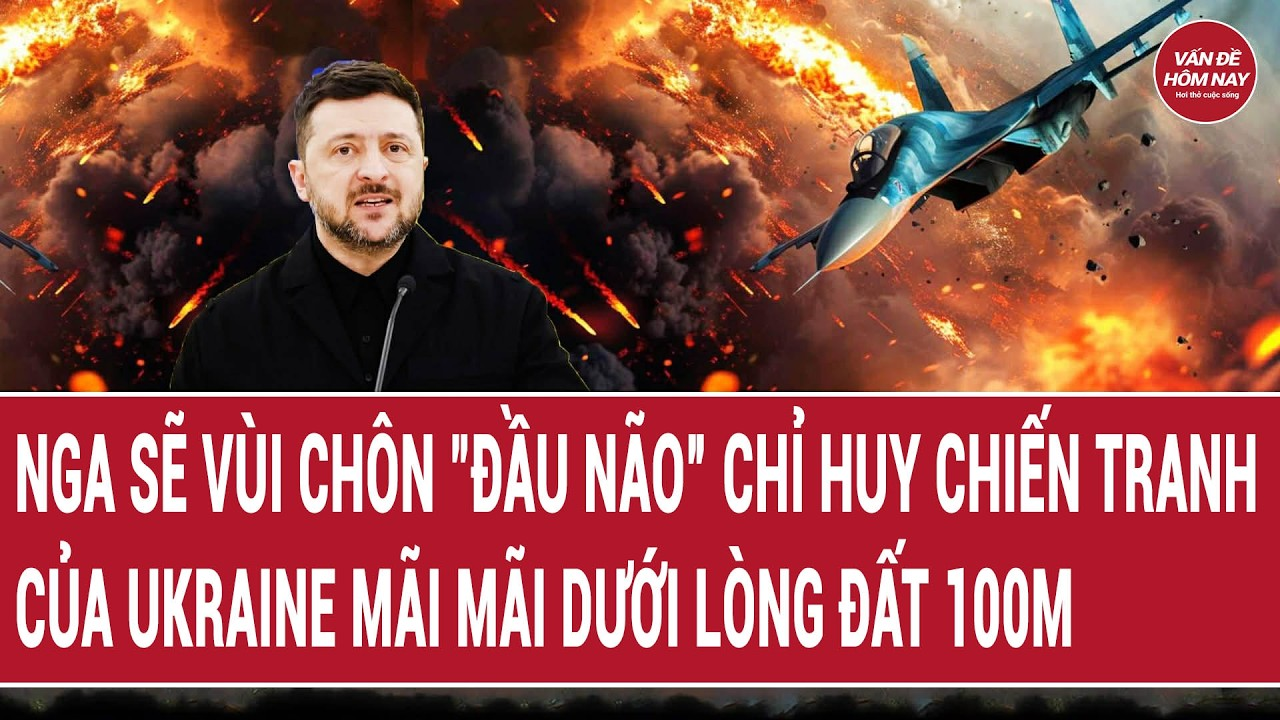 Điểm nóng 23/5: Nga sẽ vùi chôn “đầu não” chỉ huy chiến tranh của Ukraine mãi mãi dưới lòng đất 100m