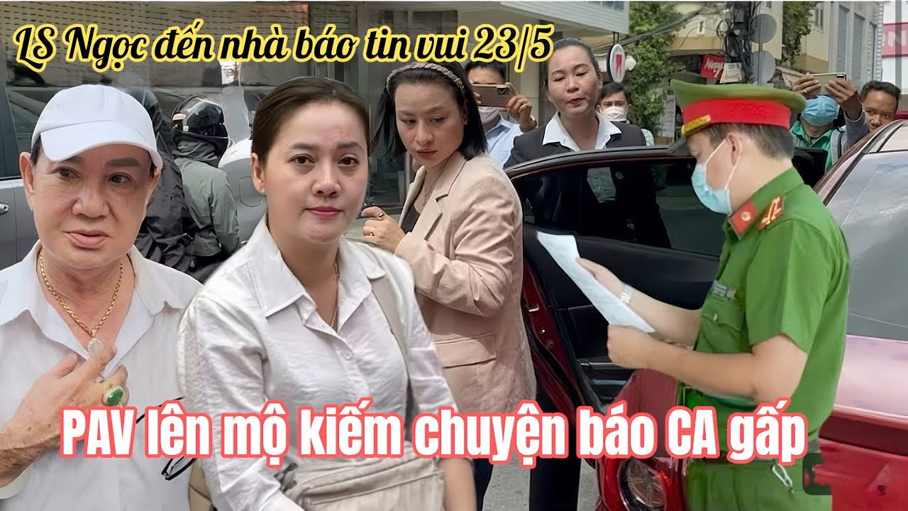 Hồng Loan Bất Ngờ Cận Ngày Ra Toà PAV Lên Hoa Viên Kiếm Chuyện Ls Ngọc Đến Nhà Báo Tin Vui