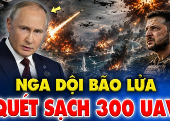 ĐẠI CHIẾN UAV CHẤN ĐỘNG: Nga dội bão lửa “quét sạch” 300 drone, Ukraine tung đòn vỗ mặt Caspi!