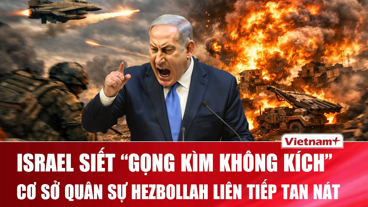 Israel siết “vòng lửa hủy diệt”, ồ ạt oanh tạc Lebanon giữa cảnh người dân sơ tán trong hoảng loạn