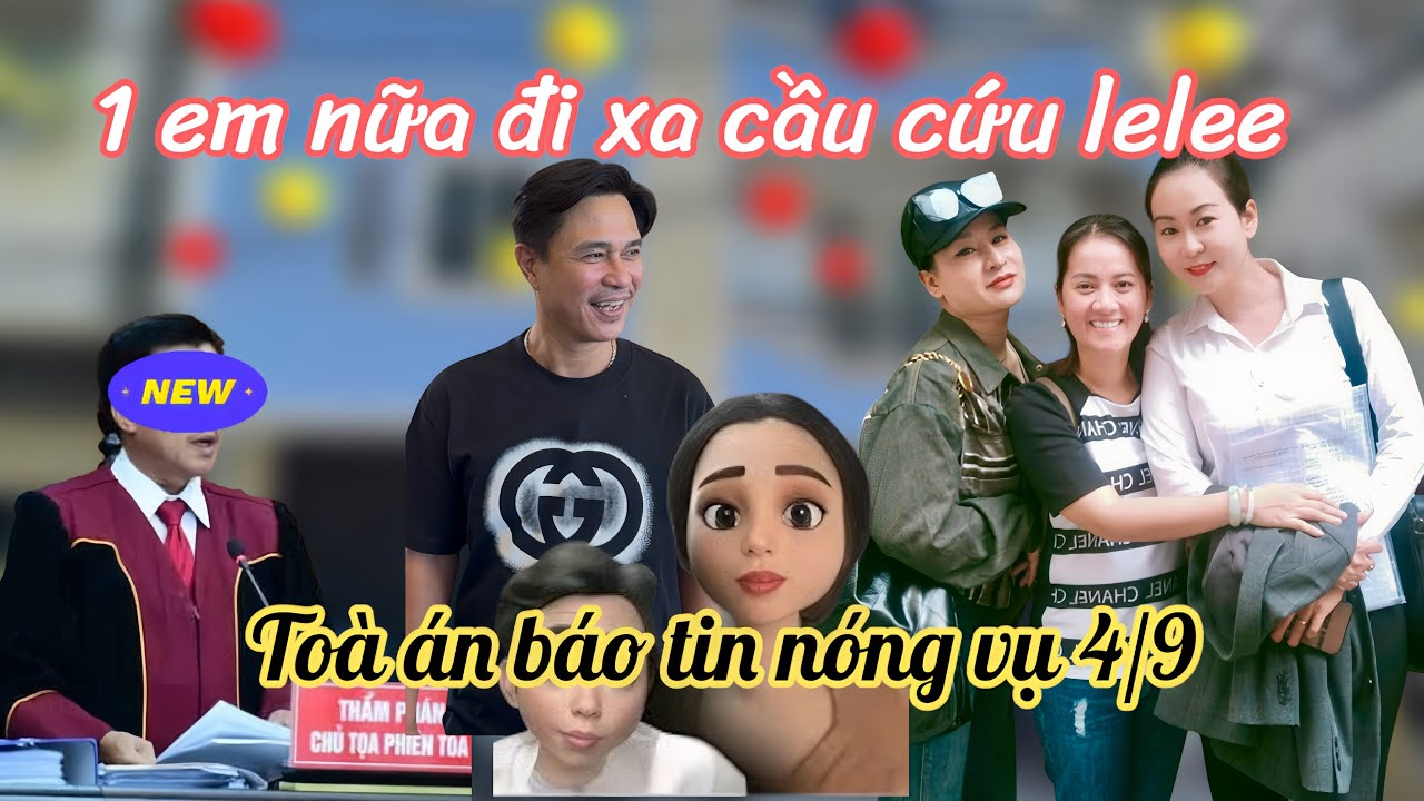 Bích Tê Khóc Ngất Tòa Báo Tin Khẩn Phúc Thẩm Vụ 4/9, Hồng Loan Tin Vui 1 Em Nữa Lên Đường