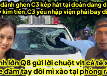 A3..đ.ánh…ghen kép hát tại Đoàn hát đang diễn,C3 yếu nhập viện bay đi gấp,A lớn Q8 lên tiếng khét
