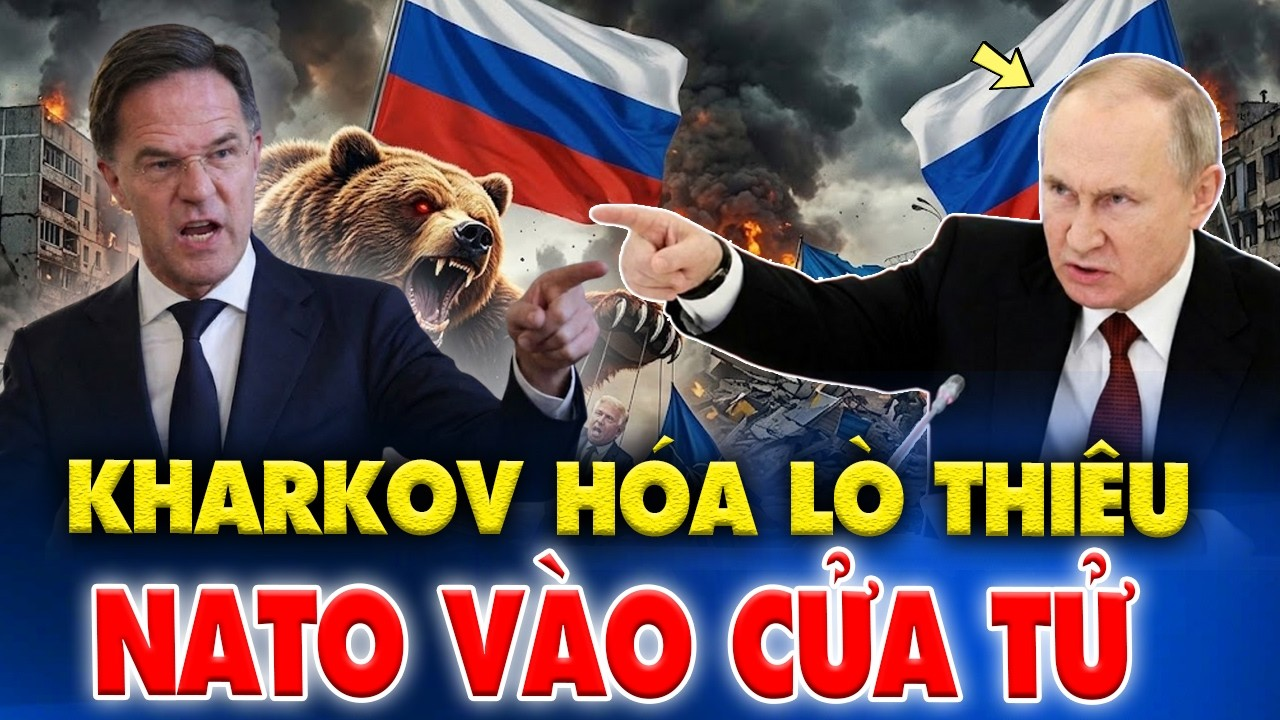 Kharkov Hóa Lò Thiêu, Ukraine Nát Bươm, Gấu Nga Gạt Phăng “Con Rối” Lật Ngửa Ván Bài Với NATO!
