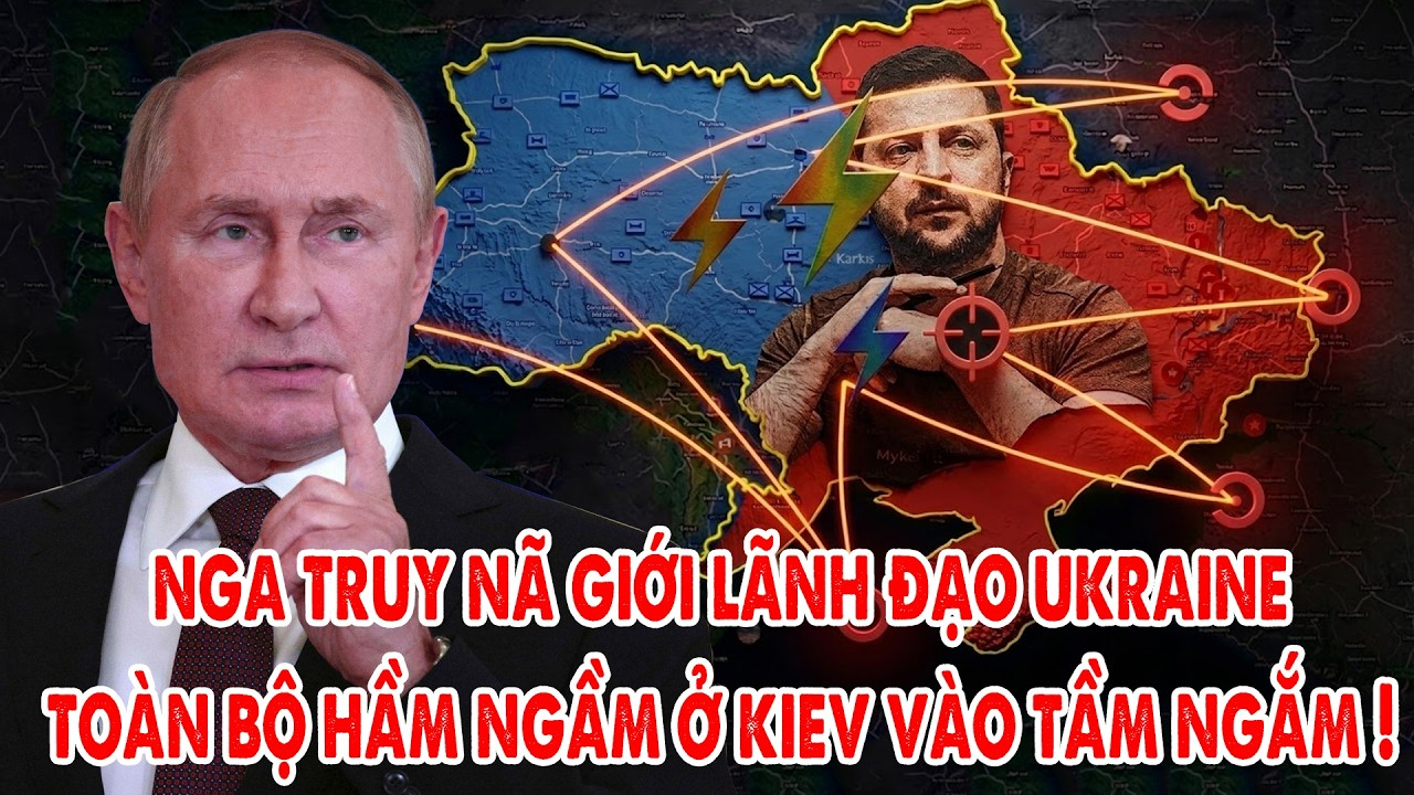 Nga truy nã giới lãnh đạo Ukraine, các hầm ngầm ở Kiev trong tầm ngắm