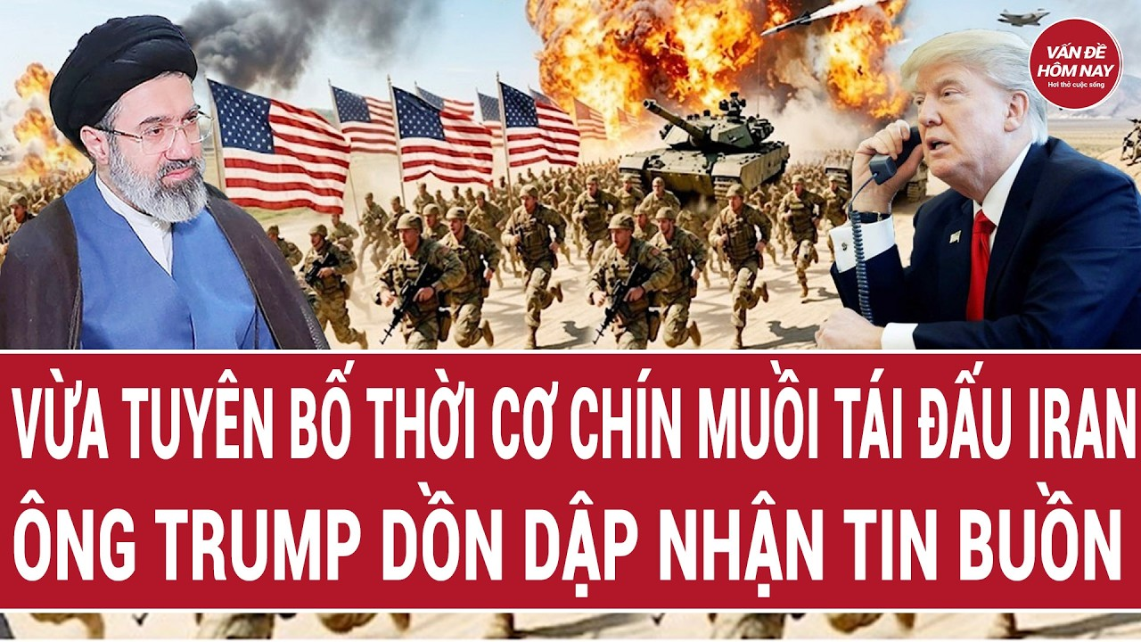 Thời sự quốc tế 31/5: Vừa tuyên bố thời cơ chín muồi tái đấu Iran, ông Trump dồn dập nhận tin buồn