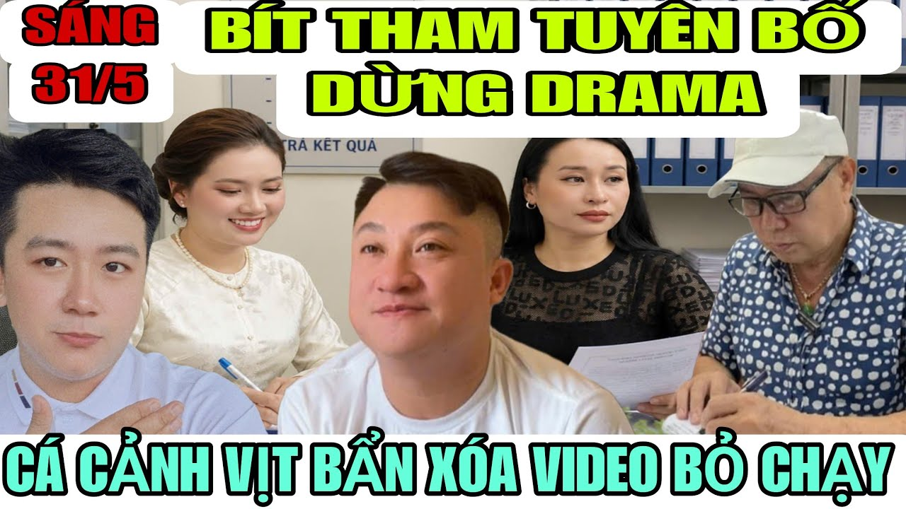 Bít Tham Tuyên Bố Dừng Drama Khiến Cá Cảnh Vịt Bẩn Xóa Video Bỏ Chạy