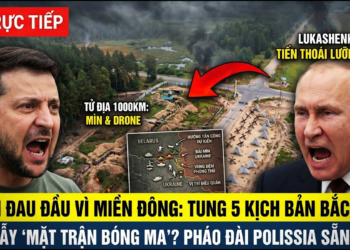 🔴TRỰC TIẾP: Ukraine vừa phong tỏa hoàn toàn miền Bắc – đe dọa san phẳng hạ tầng quân sự đối phương