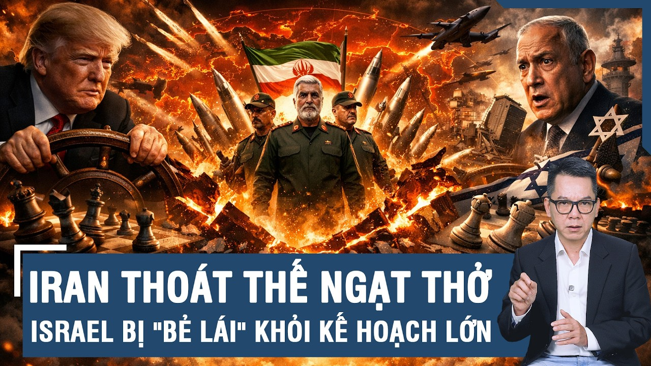 BÌNH QUÂN SỰ: Iran “hồi máu”, Israel bị “khóa tay”, bàn cờ Trung Đông xuất hiện biến lớn