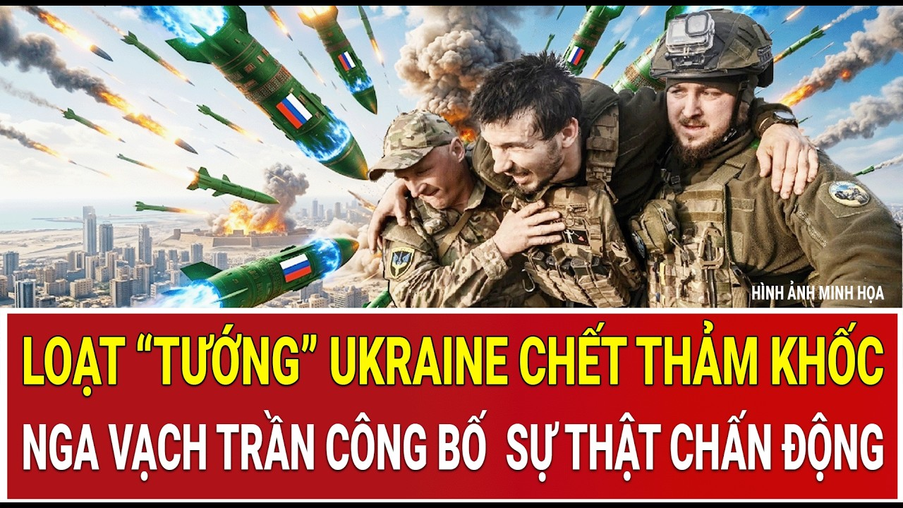 Điểm nóng 9/6: Loạt “tướng” Ukraine chết thảm khốc, Nga vạch trần công bố sự thật chấn động
