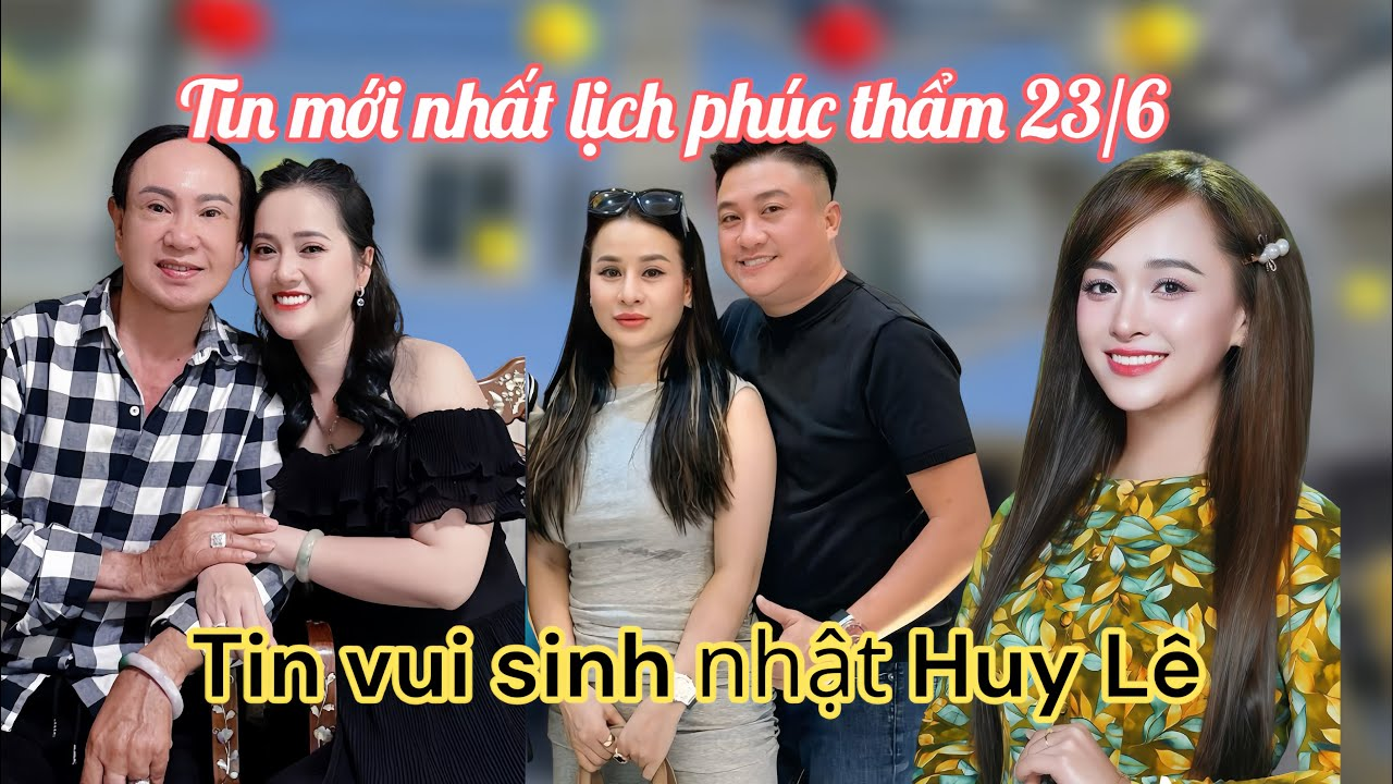 Huy Lê Ni Báo Tin Vui Sinh Nhật, Hồng Loan Quá Mừng Lịch Phúc Thẩm T Cảnh Quay Xe