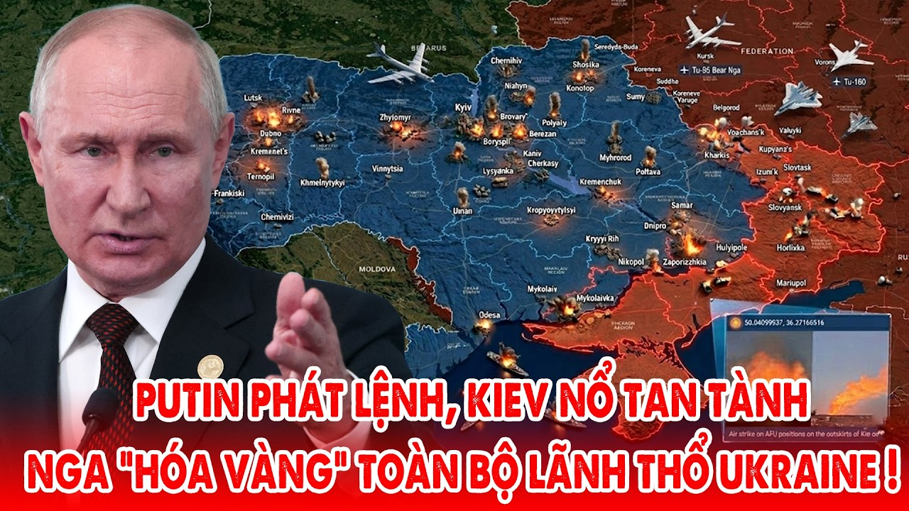 Nga tấn công dồn dập lãnh thổ Ukraine, thủ đô Kiev tan tành, phương Tây khiếp sợ !