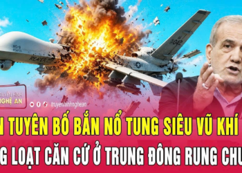 Iran tuyên bố bắn nổ tung siêu vũ khí Mỹ, hàng loạt căn cứ ở Trung Đông rung chuyển