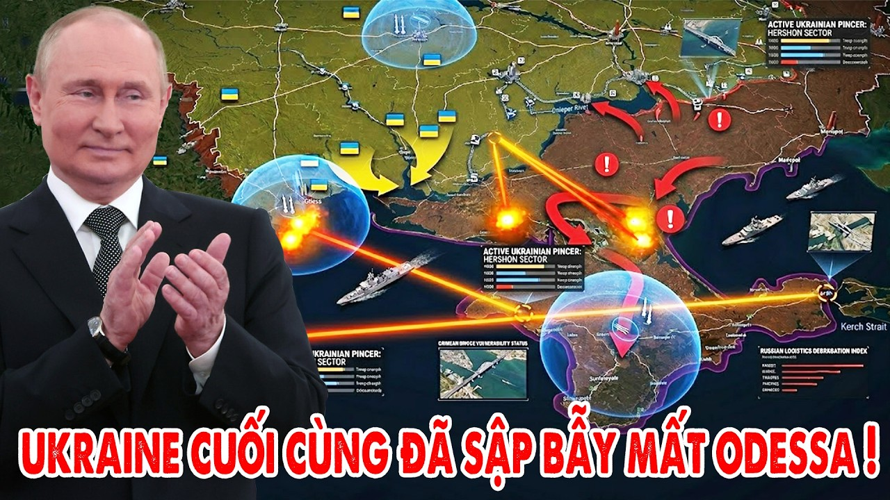 Ukraine sức cùng lực kiệt phản công Zaporizhzhzia, lại còn đổ bộ bán đảo Crimea, Nga “mừng thầm” !