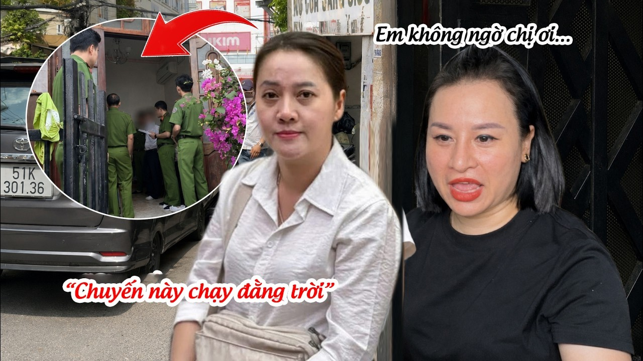 Hồng Loan Tá Hoả Em Guộc Bỏ Trốn Vì CA Khám Nhà, HP Thất Nghiệp Cầu Cứu Mẹ Nuôi?