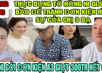 Thực Dụng Tố Hồng Ni Giả Có Bầu Để Tránh Đơn Kiện Giựt Chồng Ủ Tờ Của Chị 3 Dạ