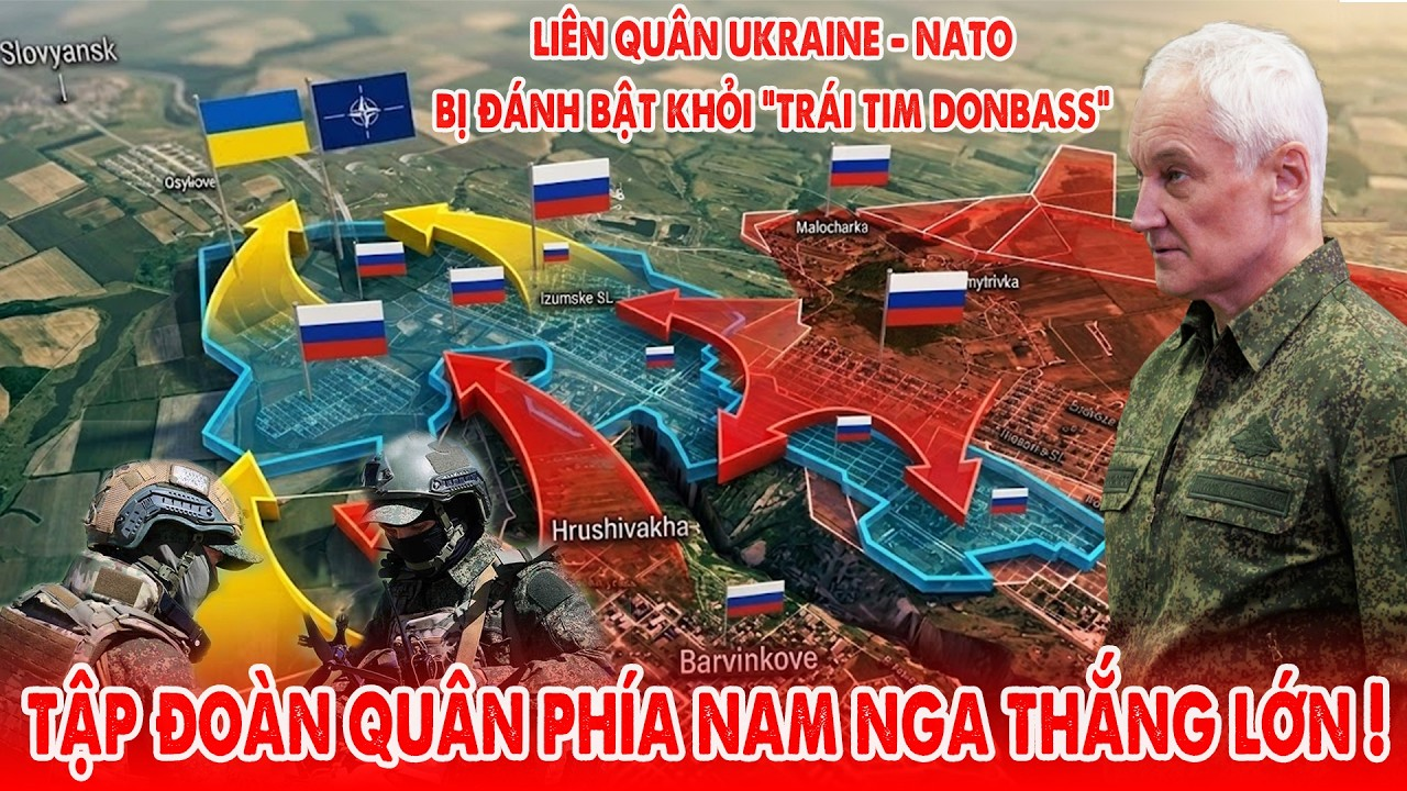 Liên quân Ukraine NATO bị đánh bật khỏi Kostyantinivka, Nga cắm cờ khắp pháo đài “trái tim Donbass”