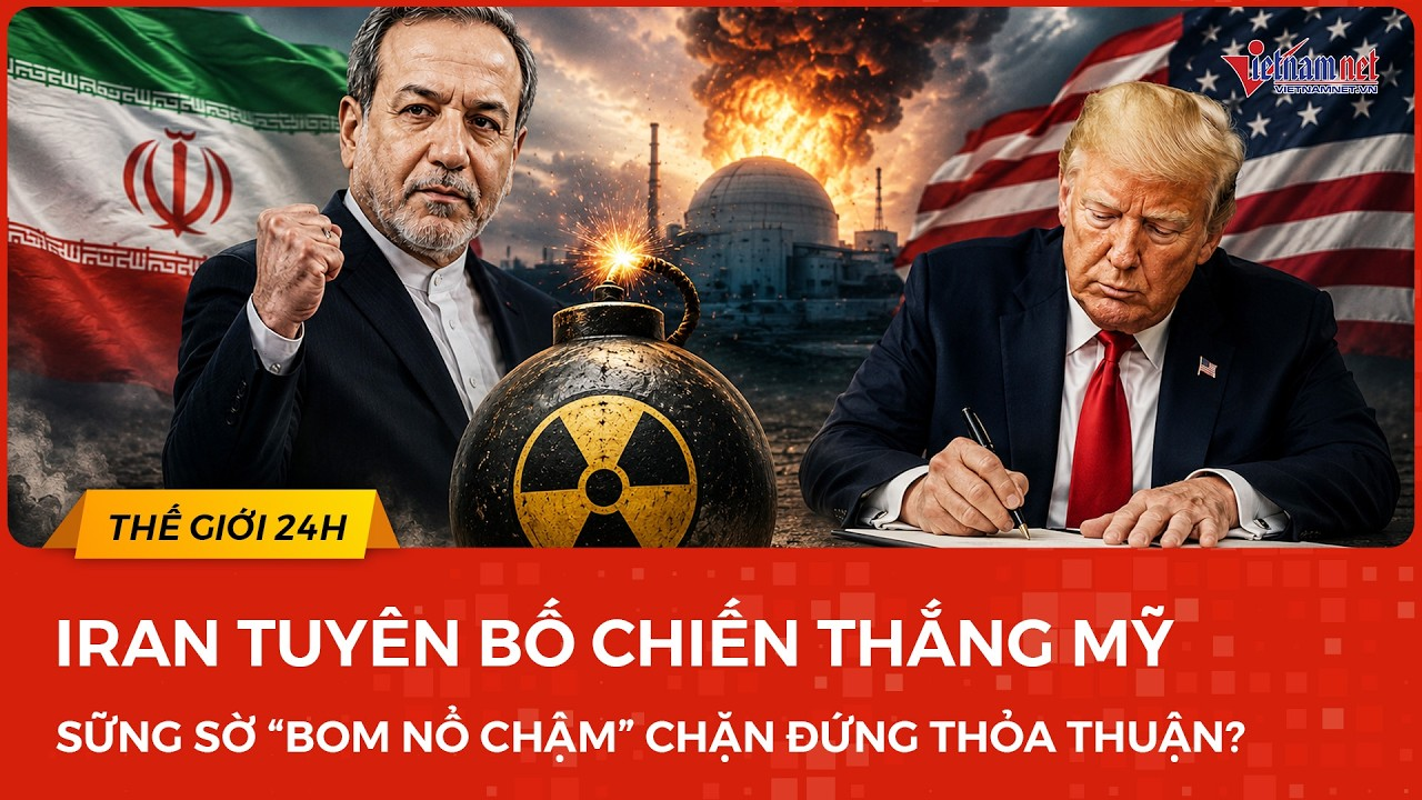 Iran tuyên bố THẮNG Mỹ, TT Trump chuẩn bị ký thỏa thuận – Sững sờ “bom nổ chậm” chí tử chặn đứng?