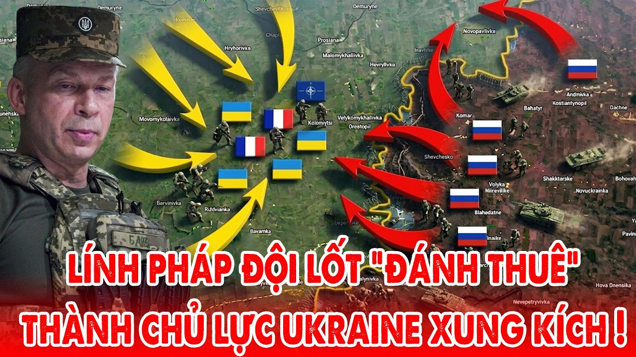 Ukraine tuyên bố nâng 50% quân số là lính nước ngoài, NATO đã tham chiến trực tiếp với Nga ?