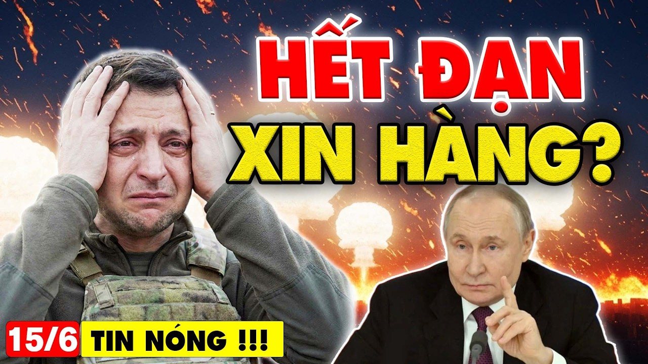 Điểm nóng 15/6: Patriot cạn kiệt báo động! ông ZELENSKY liền đưa ra tuyên bố khẩn ngay lúc này !
