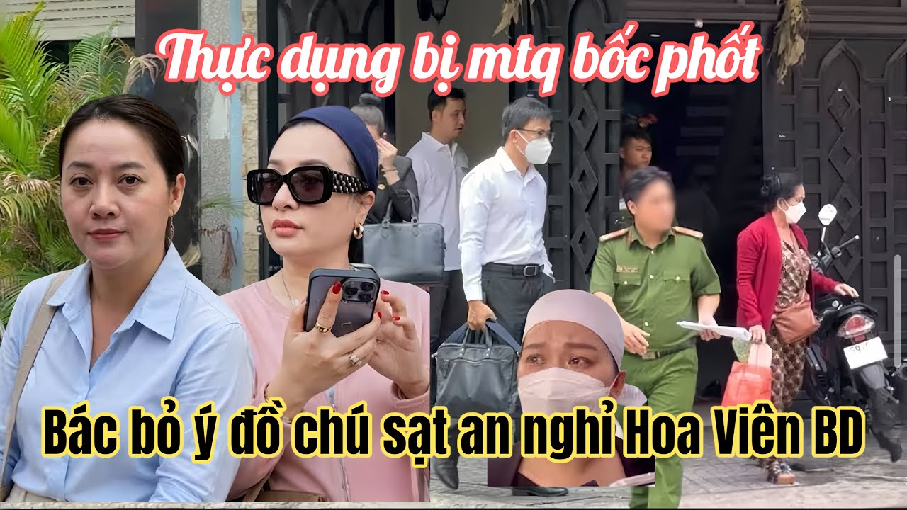Hồng Loan Bác Ý Đồ HP Chọn Nơi An Nghỉ Chú Sạt Ở Hoa Viên BD, Thực Dụng Xấu Hổ Bị MTQ Bốc Phốt