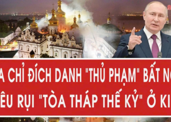 Nga chỉ đích danh “thủ phạm” bất ngờ thiêu rụi “tòa tháp thế kỷ” ở Kiev