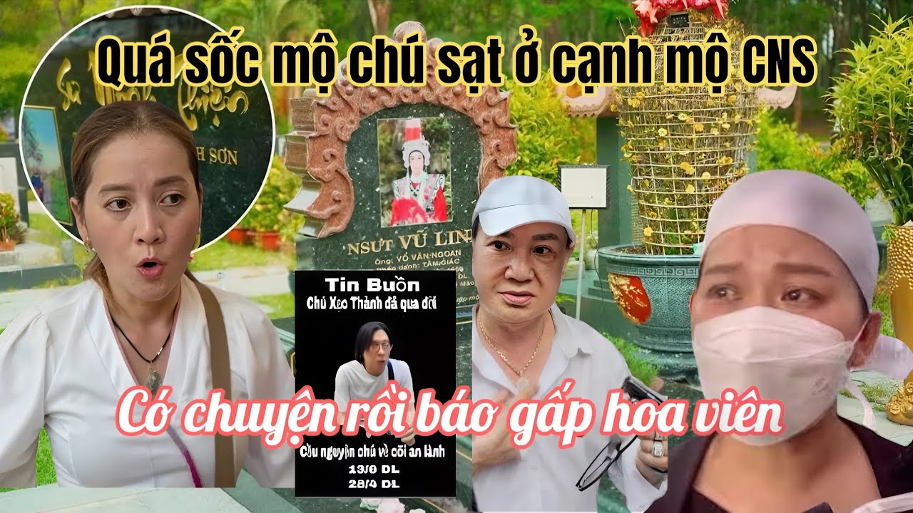 1 Hồng Loan Sốc Ngang Mẹ Con Cô 6 Chọn Nơi An Nghỉ Chú Sạt Sát Mộ CNS, Hoa Viên BD Lên Tiếng