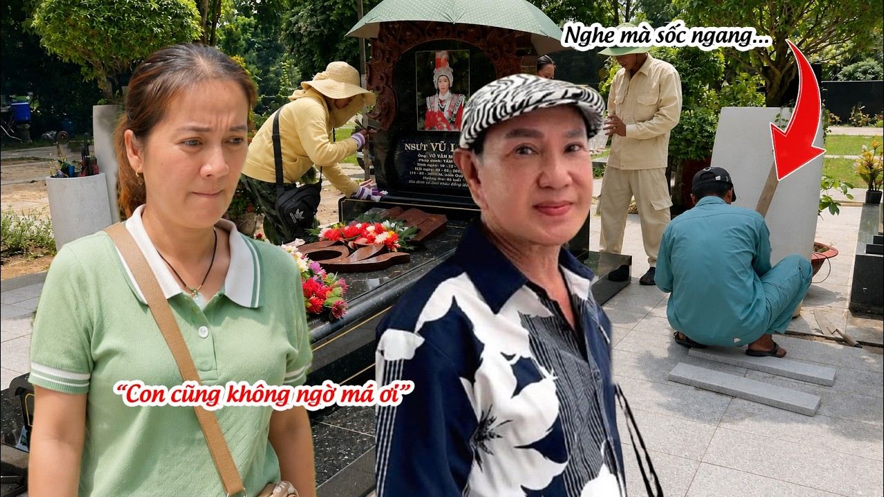 Ns Cẩm Thu Tá Hoả Con Dâu Làm ĐIỀU NÀY Trong Đám Chú Sạc, Hồng Loan Lên Mộ Gấp?