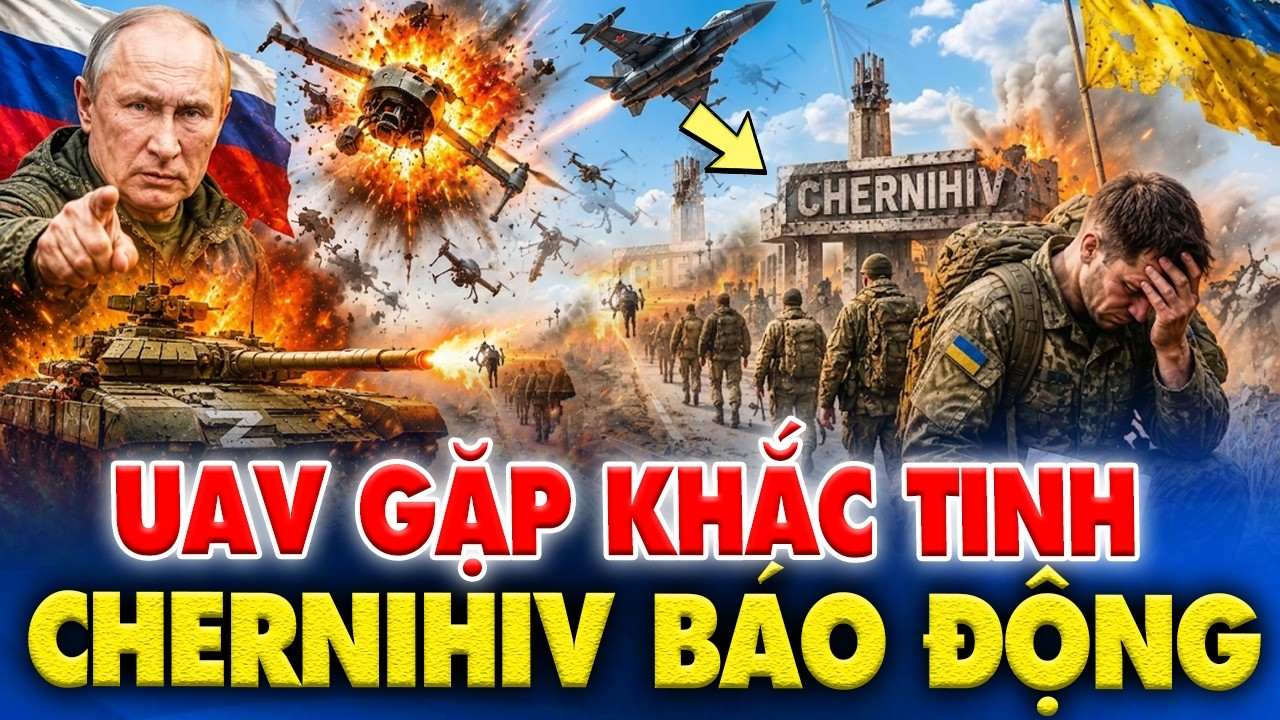 Nga đập tan đội quân UAV, Chernihiv bùng phát làn sóng bỏ đơn vị
