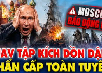 Moscow Báo Động Đỏ! UAV Ập Tới Khu Vực Thủ Đô, Donetsk Trải Qua Đêm Nóng Rực!