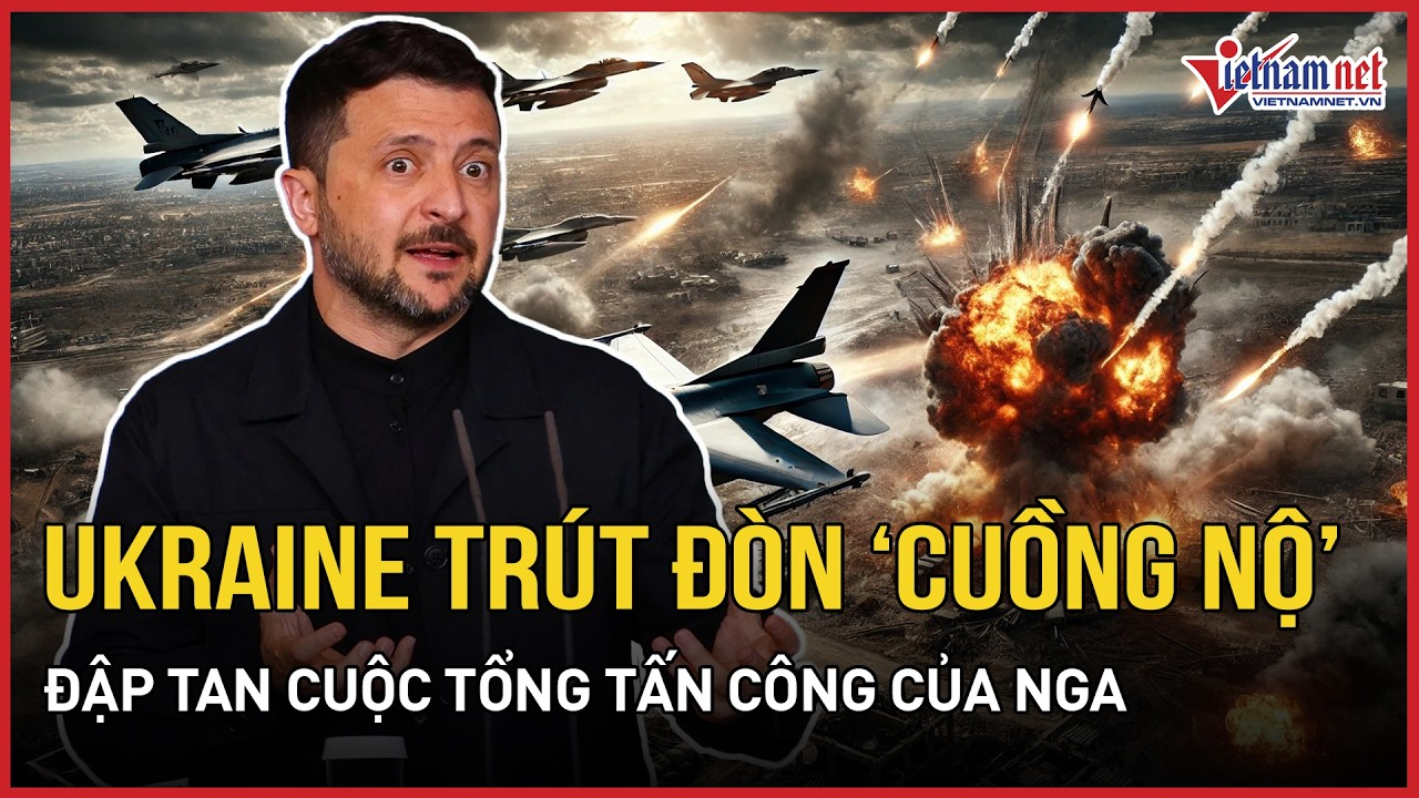 Donetsk rực lửa: Ukraine trút đòn “cuồng nộ” đập tan cuộc tổng tấn công suốt 2 ngày của Nga