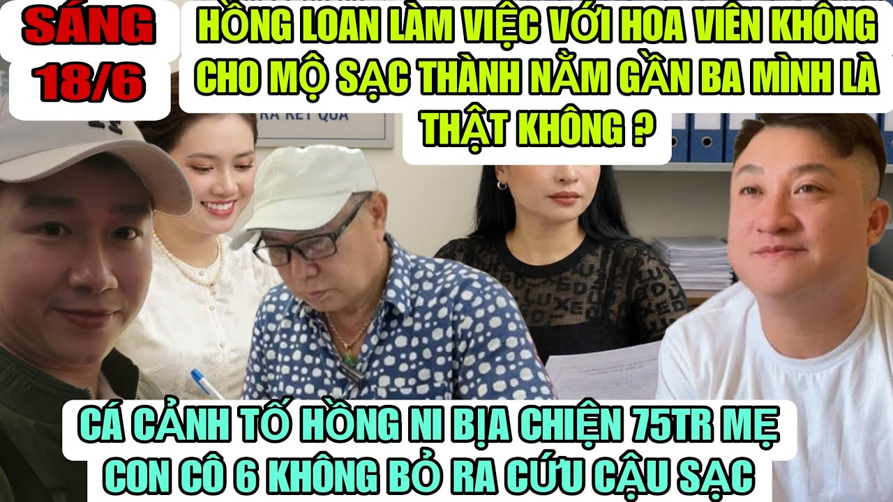 Thông Tin Hồng Loan Làm Việc Với Hoa Viên Không Cho Mộ Sạch Thành Chôn Gần Ba Mình Là NTN ?