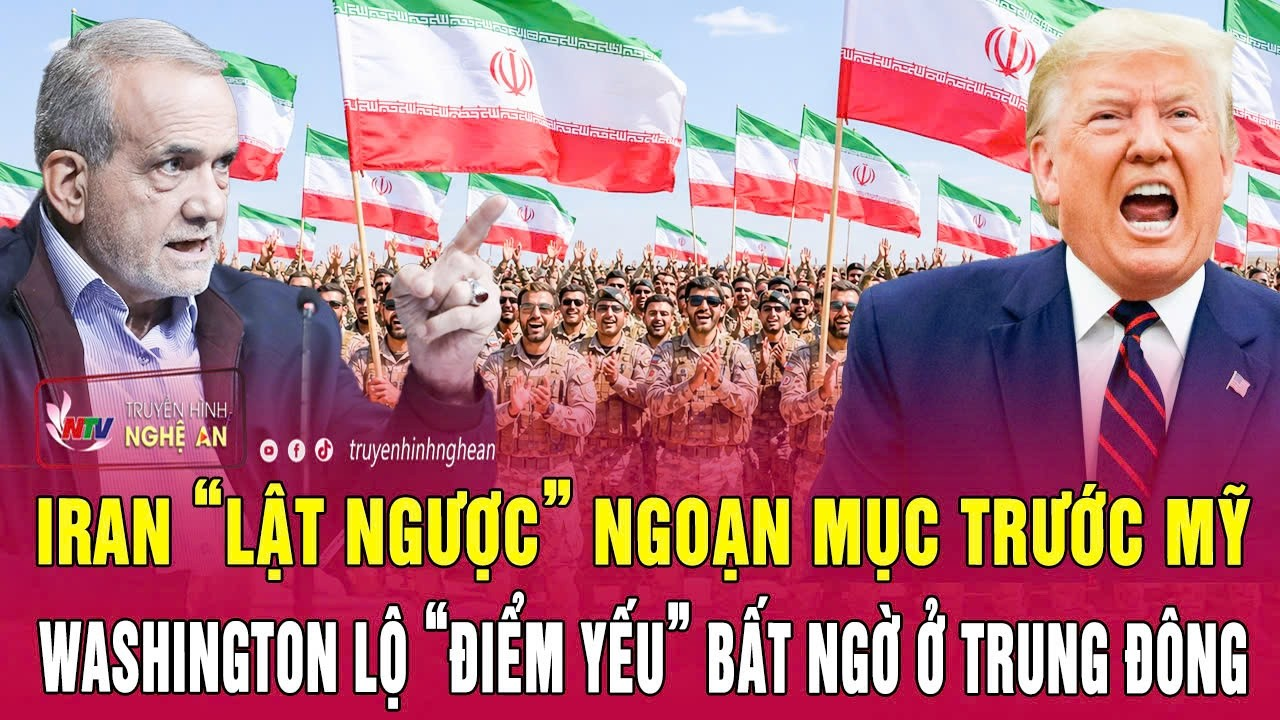 Iran “lật ngược” ngoạn mục trước Mỹ, Washington lộ “điểm yếu” bất ngờ ở Trung Đông