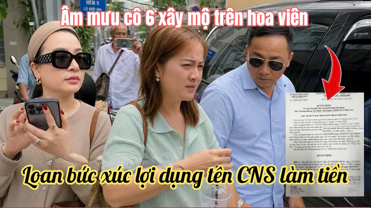 Hồng Loan Bức Xúc Kẻ Này Lợi Dụng Tên CNS Làm Từ Thiện, L.ộ Âm Mưu Xây Mộ Chú Sạt Ở Hoa Viên