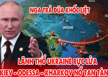 Nga trả đũa khốc liệt, lượng lớn UAV và tên lửa tấn công toàn bộ lãnh thổ Ukraine rực lửa !