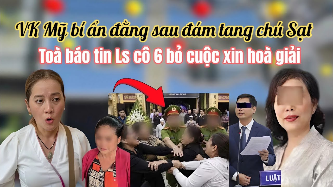Hồng Loan Sốc VK Mỹ Nói Sự Thật Chú Sạt Trước Lúc Ra Đi, Toà Báo Tin Vui Cô 6 Rút Đơn Hoà Giải