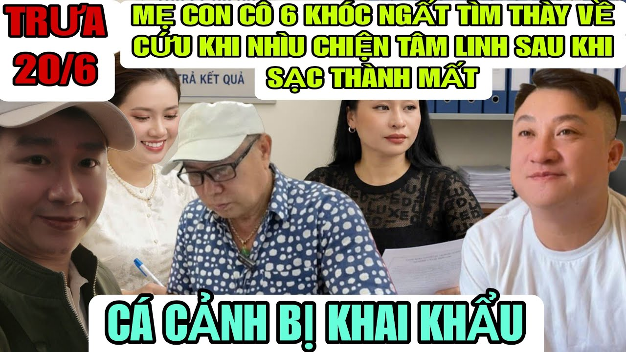 Mẹ Con Cô 6 Khóc Ngất Lo Sợ Tìm Thầy Cứu Sao Khi Thấy Nhiều Chiện Tâm Linh Khi Sạc Thành Mất